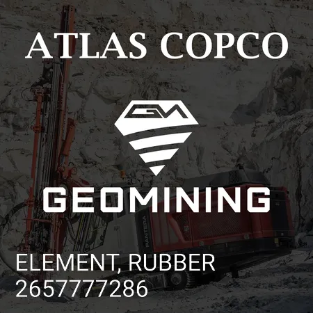 2657777286 ЭЛЕМЕНТ, РЕЗИНА Atlas Copco / Epiroc