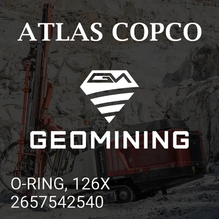 2657542540 УПЛОТНИТЕЛЬНОЕ КОЛЬЦО, 126X Atlas Copco / Epiroc