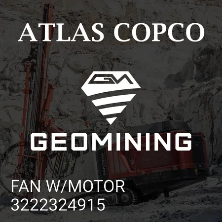 3222324915 ВЕНТИЛЯТОР С МОТОРОМ Atlas Copco / Epiroc