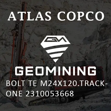 2310053668 БОЛТ TE M24X120 TRACKONE Atlas Copco / Epiroc