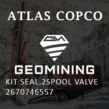 2670746557 КОМПЛЕКТ УПЛОТНЕНИЙ  2-ЗОЛОТКОВЫЙ КЛАПАН Atlas Copco / Epiroc