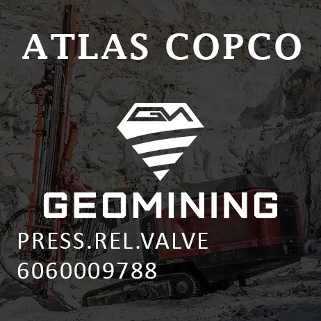6060009788 КЛАПАН ОТНОСИТЕЛЬНОГО ДАВЛЕНИЯ Atlas Copco / Epiroc