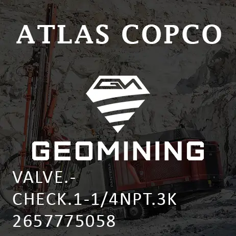 2657775058 КЛАПАН  ОБРАТНЫЙ 1-1/4NPT 3K Atlas Copco / Epiroc