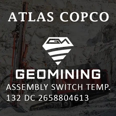 2658804613 СБОРКА ПЕРЕКЛЮЧАТЕЛЯ ТЕМП. 132 DC Atlas Copco / Epiroc