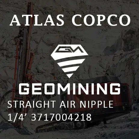 3717004218 ПРЯМОЙ ВОЗДУШНЫЙ НИППЕЛЬ 1/4' Atlas Copco / Epiroc