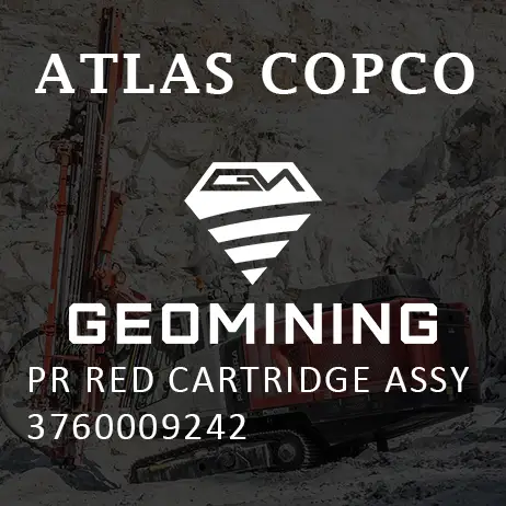 3760009242 PR КРАСНЫЙ КАРТРИДЖ В СБОРЕ Atlas Copco / Epiroc