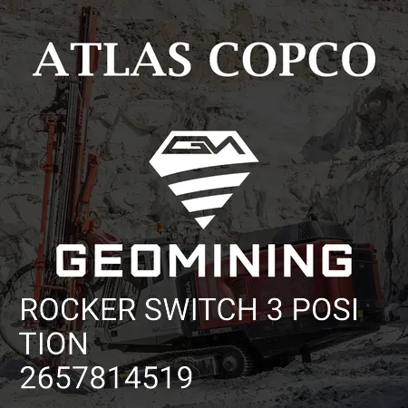 2657814519 КУЛАЧКОВЫЙ ПЕРЕКЛЮЧАТЕЛЬ 3 ПОЛОЖЕНИЯ Atlas Copco / Epiroc