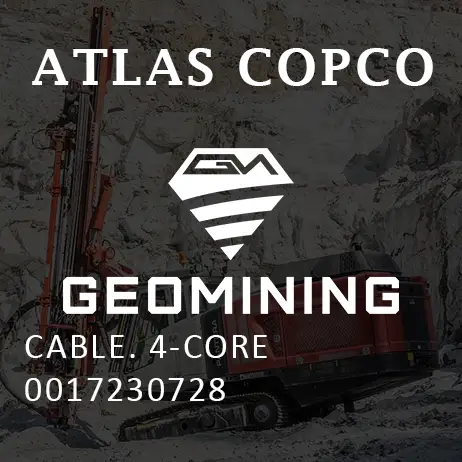 0017230728 КАБЕЛЬ  4-ЖИЛЬНЫЙ Atlas Copco / Epiroc