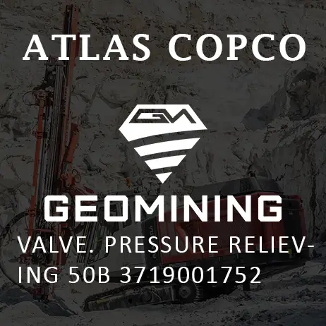 3719001752 КЛАПАН  СБРОС ДАВЛЕНИЯ 50Б Atlas Copco / Epiroc