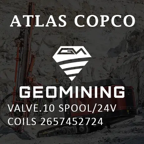 2657452724 КЛАПАН  10 ЗОЛОТОВ/КАТУШКИ 24 В Atlas Copco / Epiroc