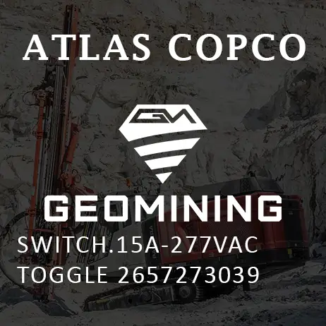 2657273039 ПЕРЕКЛЮЧАТЕЛЬ  15A-277VAC  ПЕРЕКЛЮЧАТЕЛЬ Atlas Copco / Epiroc