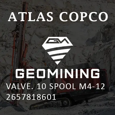2657818601 КЛАПАН  10-ЗОЛОТНИКОВЫЙ М4-12 Atlas Copco / Epiroc