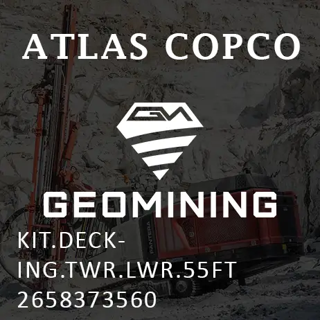 2658373560 КОМПЛЕКТ НАСТИЛ TWR LWR 55FT Atlas Copco / Epiroc