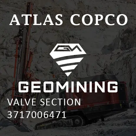 3717006471 СЕКЦИЯ КЛАПАНА Atlas Copco / Epiroc
