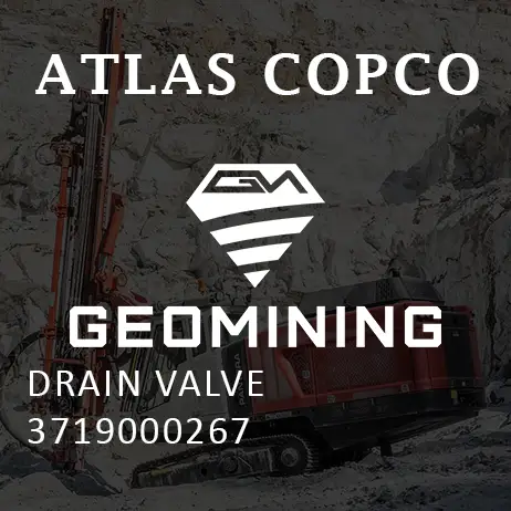 3719000267 СЛИВНОЙ КЛАПАН Atlas Copco / Epiroc