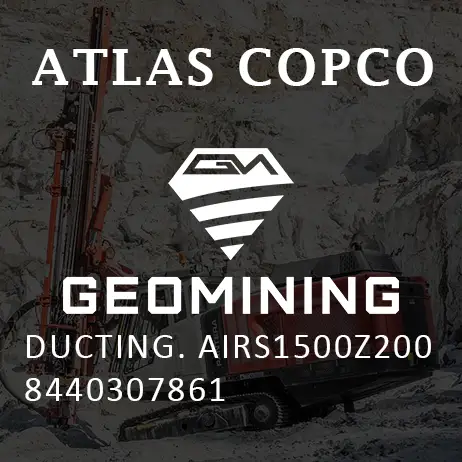 8440307861 ВОЗДУХОВОДЫ  ВОЗДУХОВОДЫ1500Z200 Atlas Copco / Epiroc