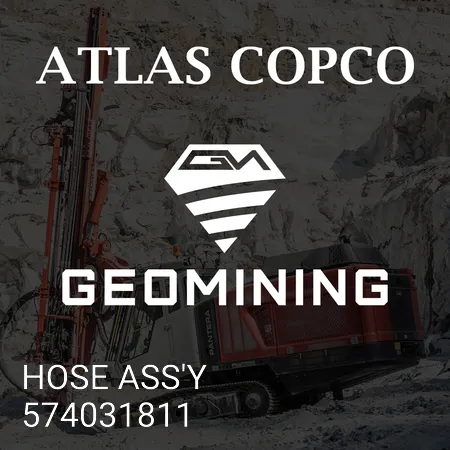 574031811 ШЛАНГ В СБОРЕ Atlas Copco / Epiroc