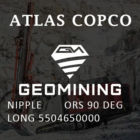 5504650000 НИППЕЛЬ ORS 90 ГРАДУСОВ ДЛИНА Atlas Copco / Epiroc