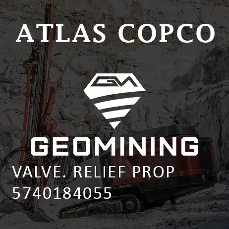 5740184055 КЛАПАН  ПРЕДОХРАНИТЕЛЬНЫЙ СТОЙК Atlas Copco / Epiroc