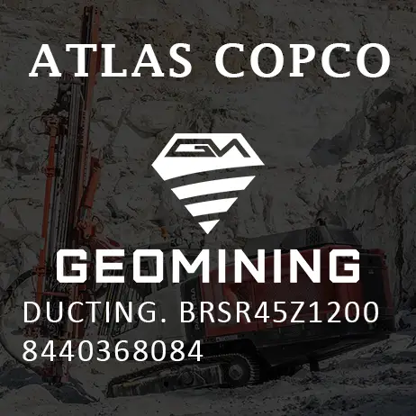 8440368084 ВОЗДУХОВОД  BRSR45Z1200 Atlas Copco / Epiroc