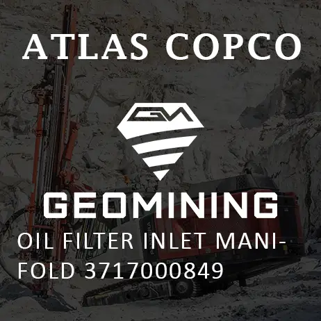 3717000849 ВПУСКНОЙ КОЛЛЕКТОР МАСЛЯНОГО ФИЛЬТРА Atlas Copco / Epiroc