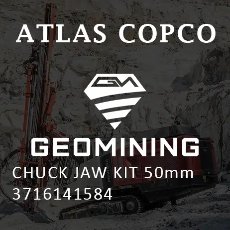 3716141584 КОМПЛЕКТ КУЛАЧКОВ ПАТРОНА 50 ММ Atlas Copco / Epiroc