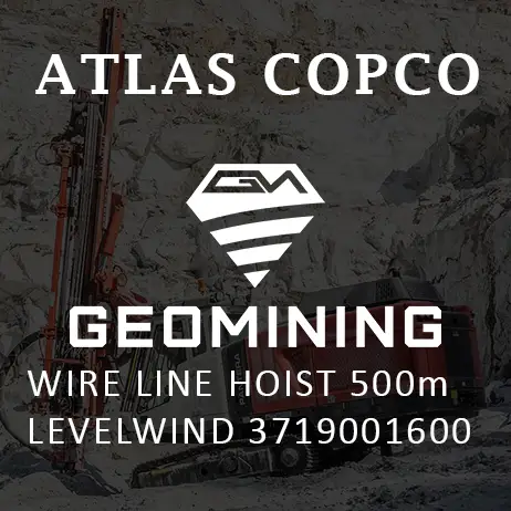 3719001600 ТРОСОВЫЙ ЛЕБЕДКА 500М LEVELWIND Atlas Copco / Epiroc