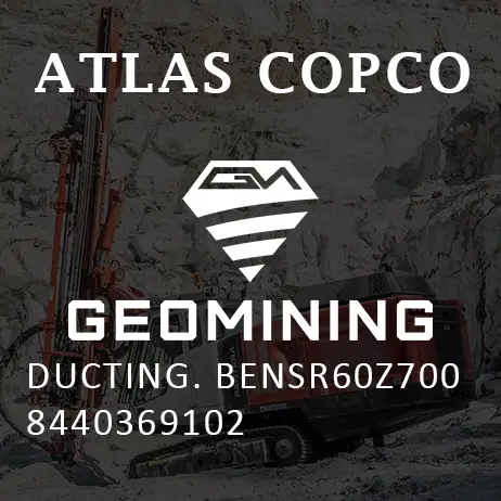 8440369102 ВОЗДУХОВОД  BENSR60Z700 Atlas Copco / Epiroc