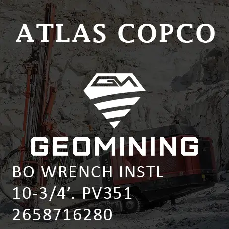 2658716280 BO КЛЮЧ УСТАНОВОЧНЫЙ 10-3/4'  PV351 Atlas Copco / Epiroc