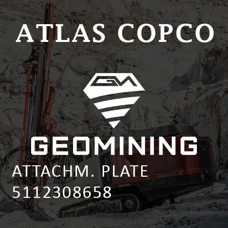 5112308658 ПРИКРЕПЛЯЕМАЯ ПЛАСТИНА Atlas Copco / Epiroc
