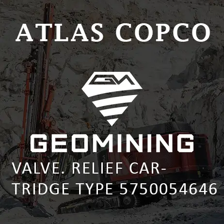 5750054646 КЛАПАН  ПРЕДОХРАНИТЕЛЬНЫЙ КАРТРИДЖНОГО ТИПА Atlas Copco / Epiroc