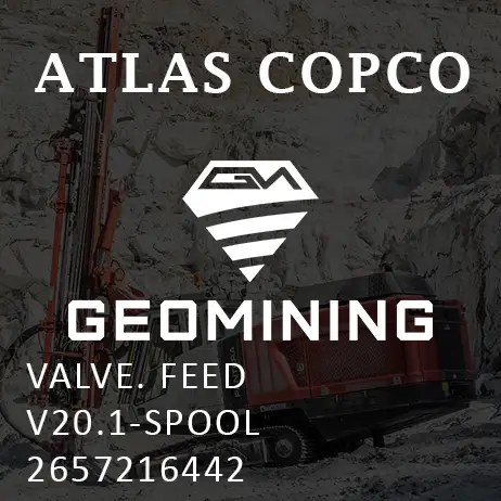 2657216442 КЛАПАН  ПОДАЧА V20 1-ЗОЛОТНИК Atlas Copco / Epiroc
