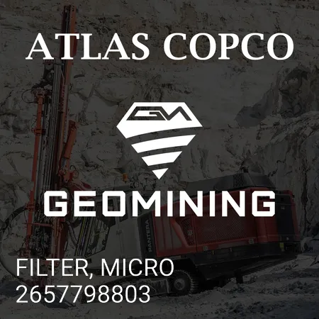 2657798803 ФИЛЬТР, МИКРО Atlas Copco / Epiroc