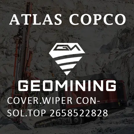 2658522828 КРЫШКА КОНСОЛЬ СТЕКЛООЧИСТИТЕЛЯ ВЕРХНЯЯ Atlas Copco / Epiroc