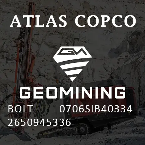 2650945336 БОЛТ 0706SIB40334 Atlas Copco / Epiroc