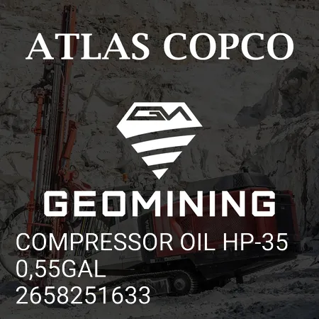 2658251633 КОМПРЕССОРНОЕ МАСЛО HP-350,55GAL Atlas Copco / Epiroc