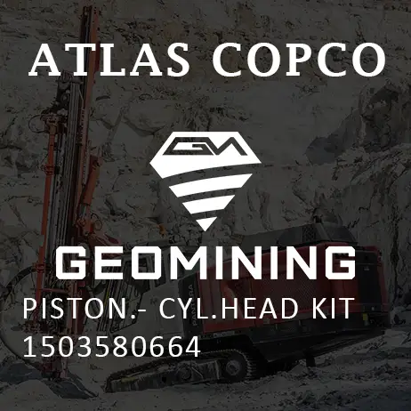 1503580664 КОМПЛЕКТ ПОРШЕНЬ-ГОЛОВКА ЦИЛИНДРА Atlas Copco / Epiroc