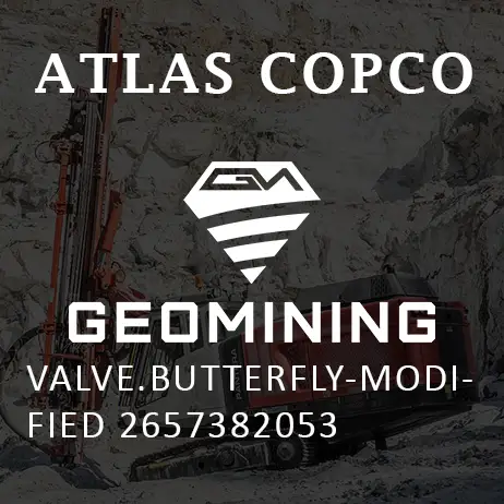 2657382053 КЛАПАН  МОДИФИЦИРОВАННЫЙ БАБОЧКОЙ Atlas Copco / Epiroc