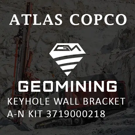 3719000218 НАСТЕННЫЙ КРОНШТЕЙН ДЛЯ ЗАМОЧНОЙ СКВАЖИНЫ И КОМПЛЕКТ Atlas Copco / Epiroc