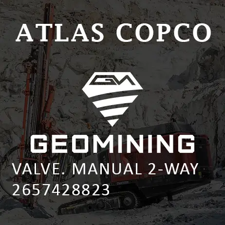 2657428823 КЛАПАН  РУЧНОЙ 2-ХОДОВОЙ Atlas Copco / Epiroc