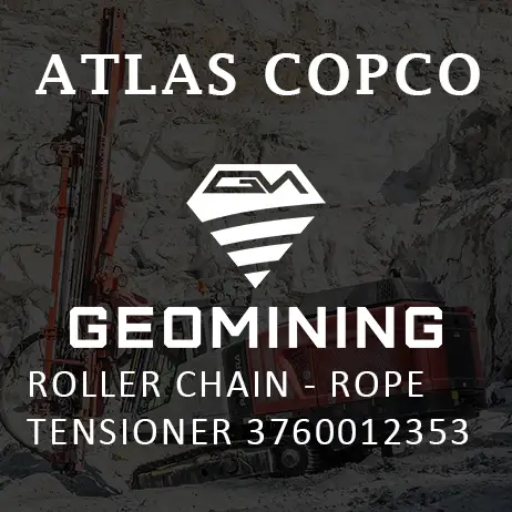 3760012353 РОЛИКОВАЯ ЦЕПЬ - НАТЯЖИТЕЛЬ КАНАТНОГО ТИПА Atlas Copco / Epiroc