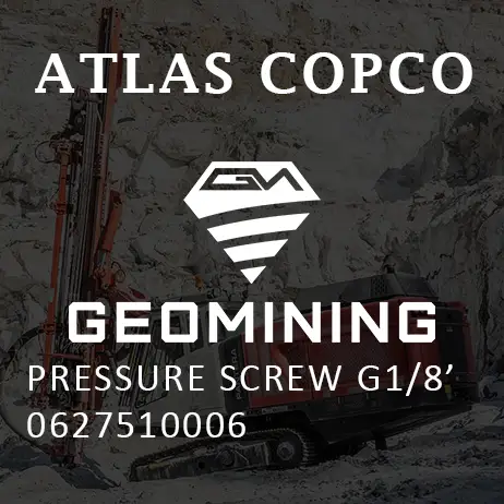 0627510006 ВИНТ НАЖИМНОЙ G1/8' Atlas Copco / Epiroc