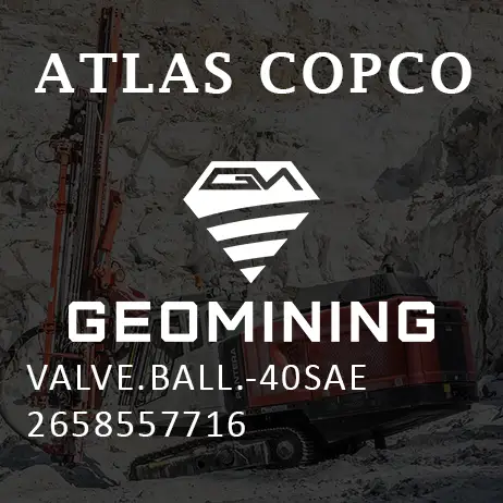 2658557716 КЛАПАН ШАРОВОЙ -40SAE Atlas Copco / Epiroc