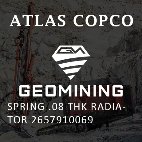 2657910069 ПРУЖИНА .08 ТОЛЩИНА РАДИАТОРА Atlas Copco / Epiroc
