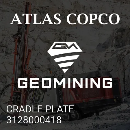3128000418 Пластина Atlas Copco / Epiroc
