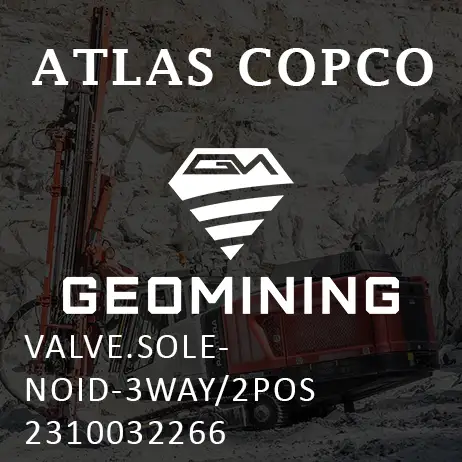 2310032266 КЛАПАН  ЭЛЕКТРОМАГНИТНЫЙ-3-ХОДОВОЙ/2-ПОЗИЦИОННЫЙ Atlas Copco / Epiroc