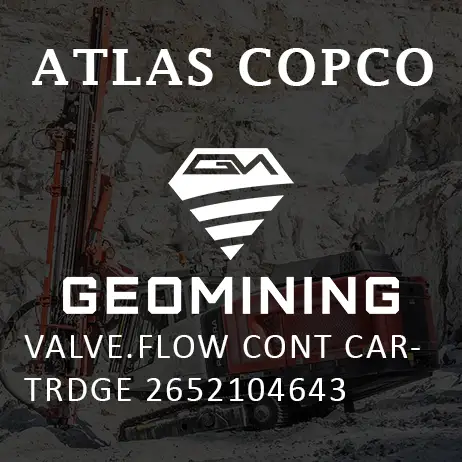 2652104643 КЛАПАН  КАРТРИДЖ КОНТРОЛЯ ПОТОКА Atlas Copco / Epiroc